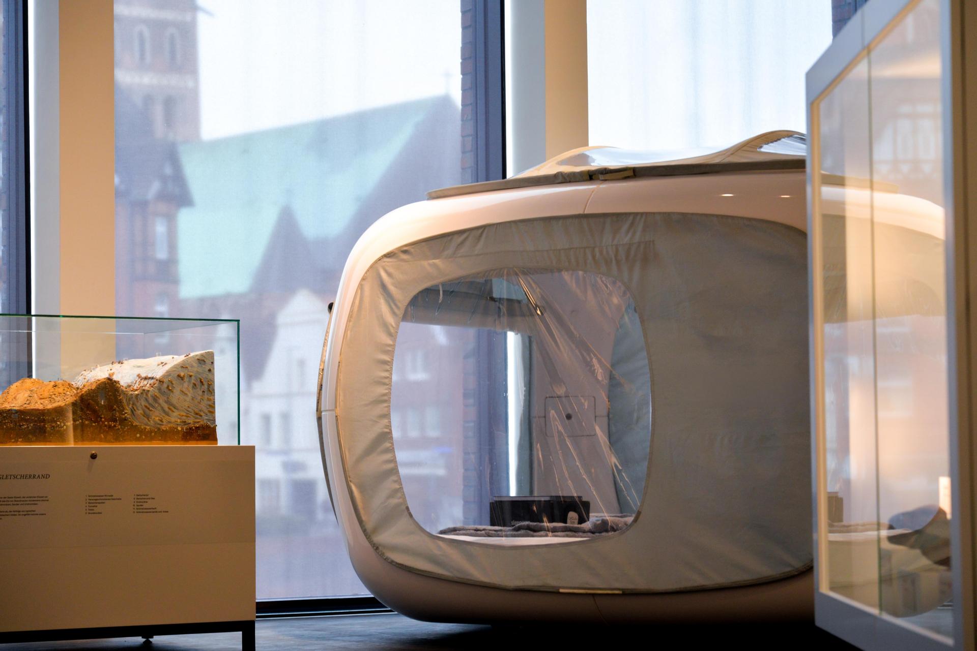 Eine Nacht im Museum - LUNA Sleep Cube